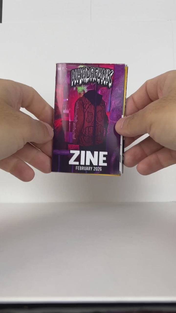 WHADAFUNK FEBRUARY 2026 Zine + Sticker – Limited Edition (FREE SHIPPING)