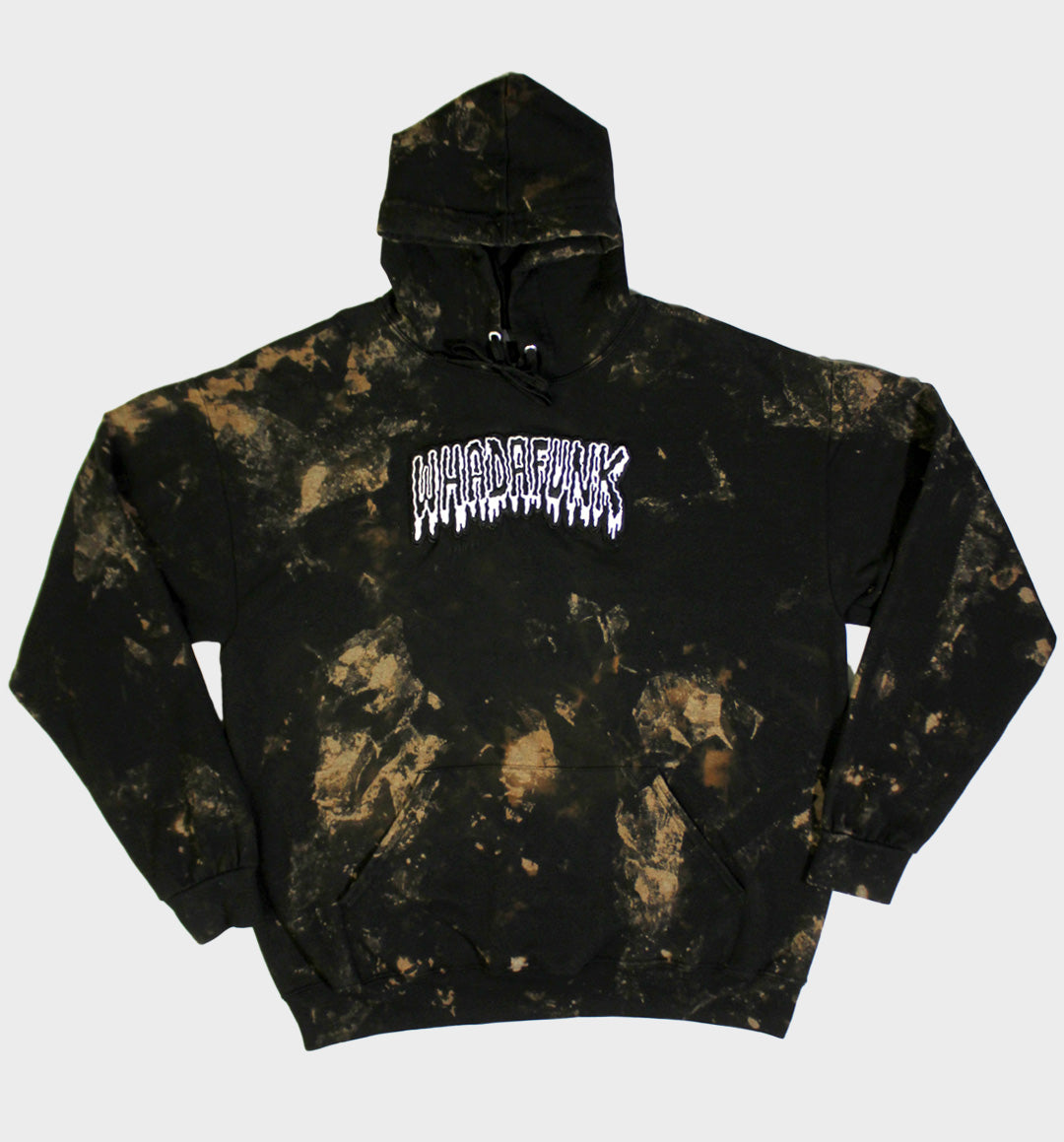 BLEACH DYE DRIPPY FUNK HOODIE