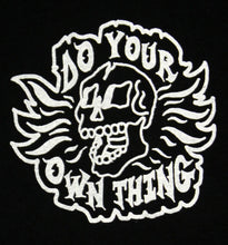 Load image into Gallery viewer, DO YOUR OWN THING T-SHIRT - CRACKED SKULL
