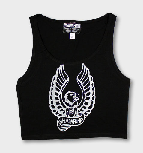 Whadafunk Eagle Crop Top