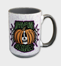 Load image into Gallery viewer, WHADAFUNK Halloween Mischief Coffee Mug
