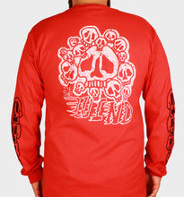 Load image into Gallery viewer, Whadafunk Pile Of Skulls Long Sleeve
