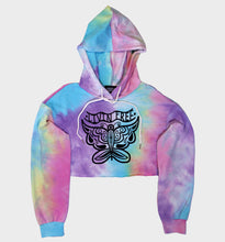 Load image into Gallery viewer, Tie Dye Butterfly Crop Top
