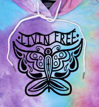 Load image into Gallery viewer, Tie Dye Butterfly Crop Top
