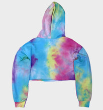 Load image into Gallery viewer, Tie Dye Butterfly Crop Top
