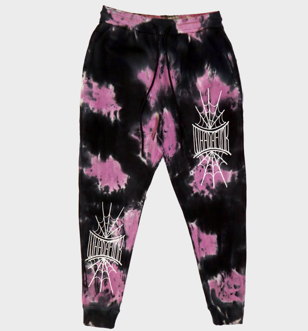 SPIDERWEB TIE DYE JOGGER SWEATPANTS