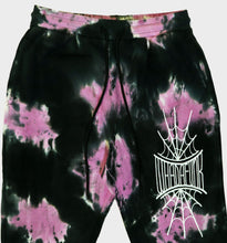 Load image into Gallery viewer, SPIDERWEB TIE DYE JOGGER SWEATPANTS

