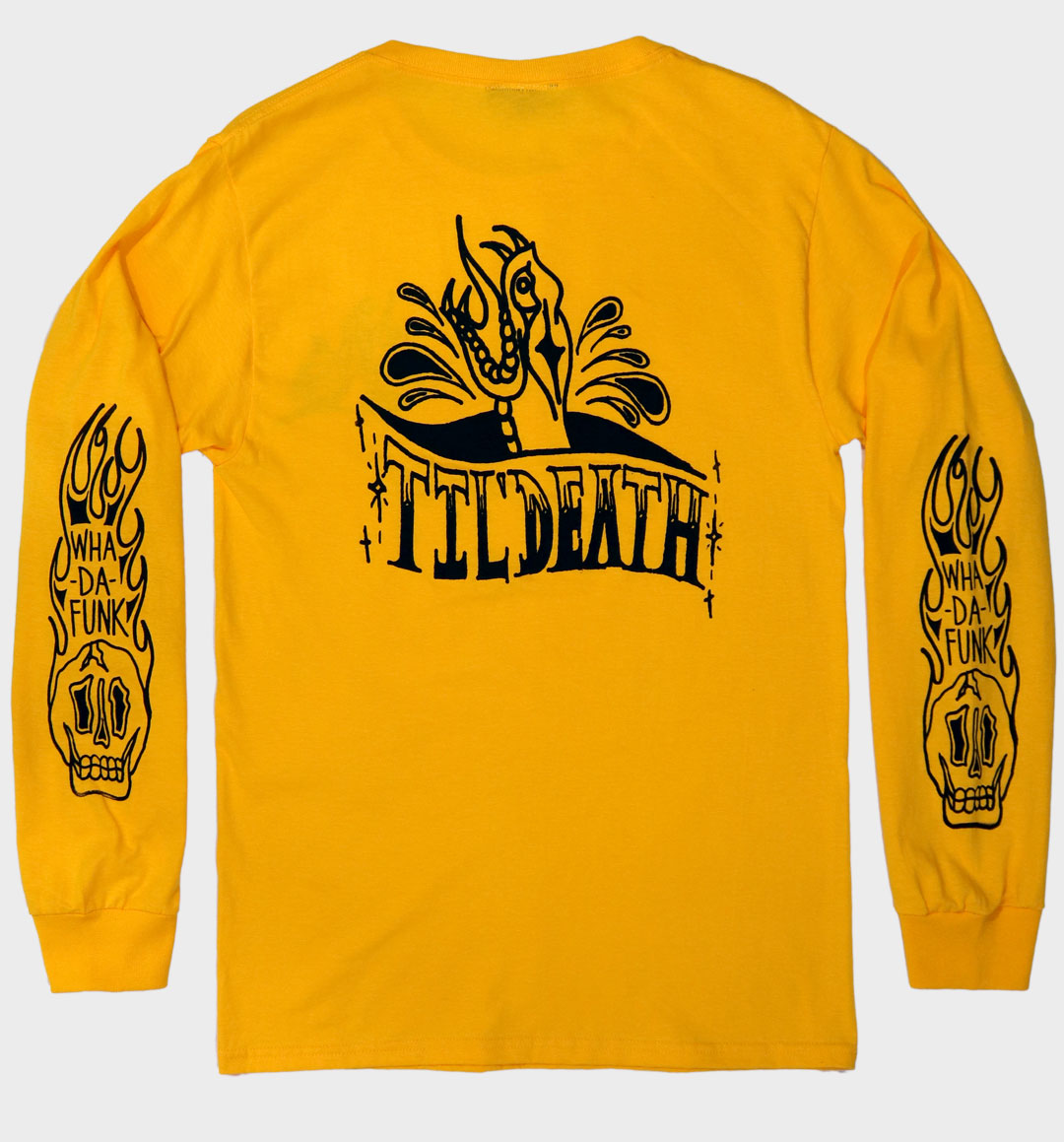 Whadafunk TIL DEATH Snake Long Sleeve