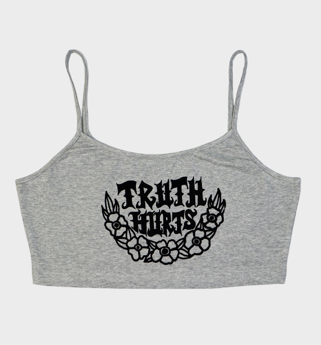 TRUTH HURTS PETITE CAMI CROP TOP