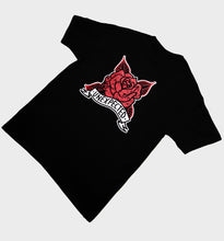 Load image into Gallery viewer, WHADAFUNK Unexpected Rose T-Shirt Angled Photo
