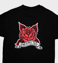 Load image into Gallery viewer, WHADAFUNK Unexpected Rose T-Shirt Back Details
