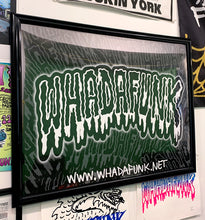 Load image into Gallery viewer, WHADAFUNK Poster featuring bold and iconic artwork for wall decor and creative spaces.
