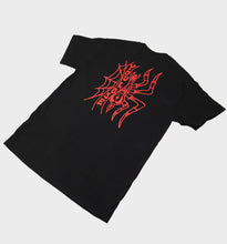 Load image into Gallery viewer, WHADAFUNK You Lose Spiderweb T-Shirt Back Graphic

