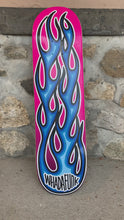 Load and play video in Gallery viewer, Neon Flames Skateboard

