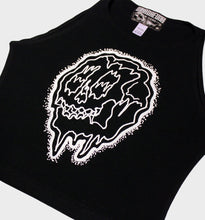 Load image into Gallery viewer, Whadafunk Drippy Skull Crop Top
