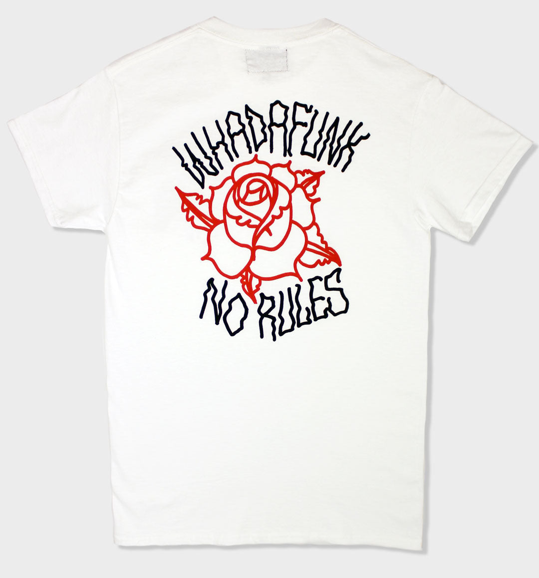 Whadafunk No Rules Rose Tshirt