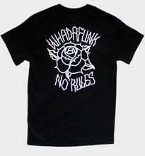 Load image into Gallery viewer, Whadafunk No Rules Rose Tshirt
