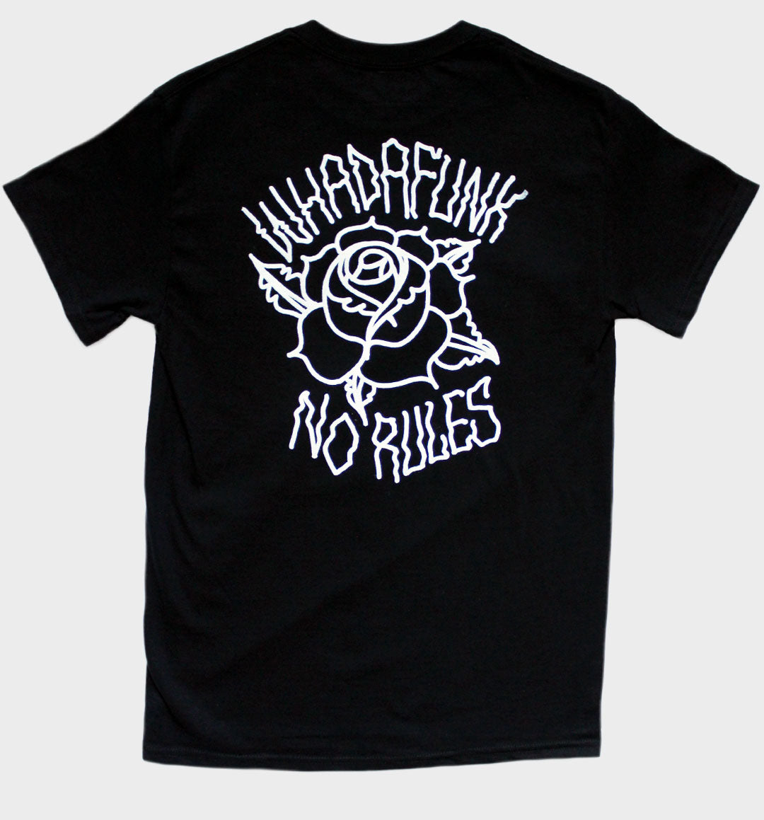 Whadafunk No Rules Rose Tshirt
