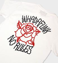 Load image into Gallery viewer, Whadafunk No Rules Rose Tshirt
