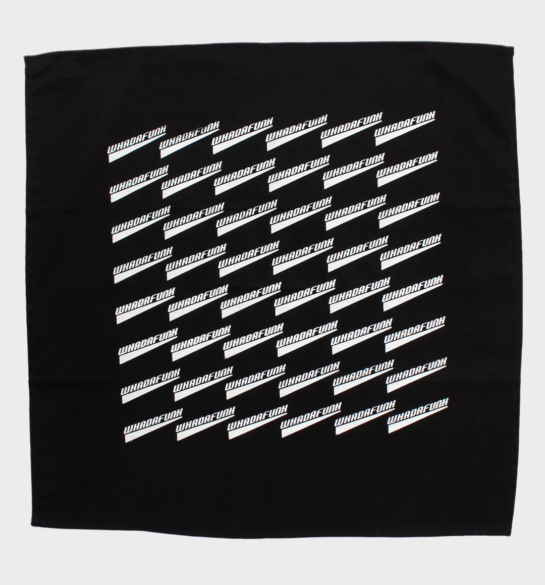 WHADAFUNK Timeless Bandanna featuring bold streetwear design, perfect for versatile styling.