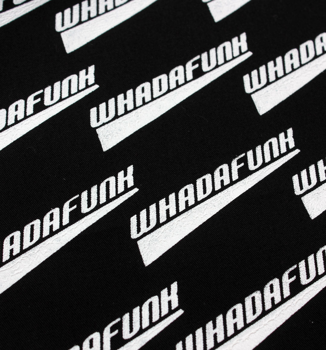 WHADAFUNK Timeless Bandanna featuring bold streetwear design, perfect for versatile styling.